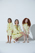 Blusa Box Infantil Em Tricot Flor Pau Brasil